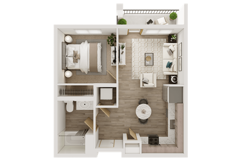 Unit C2 at Ovation at Meeker, Kent